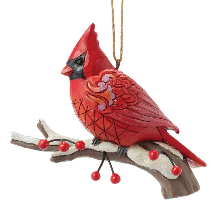 Caring Cardinals Ornaments Cardinal Blissful Berries - Boxed