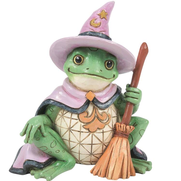 Halloween Minis Mini Frog Witch - Boxed