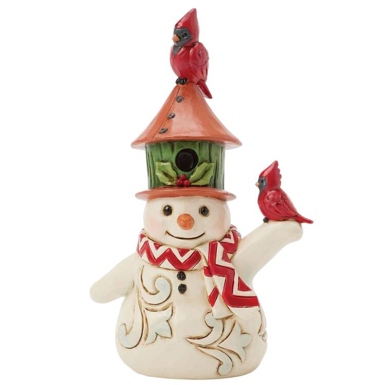 Christmas Minis Mini Snowman Birdhouse Hat - Boxed
