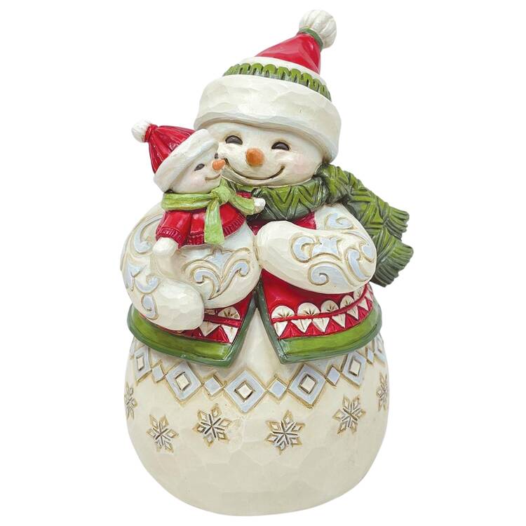 Pint-Sized Snowmen Holiday Hugs - Boxed