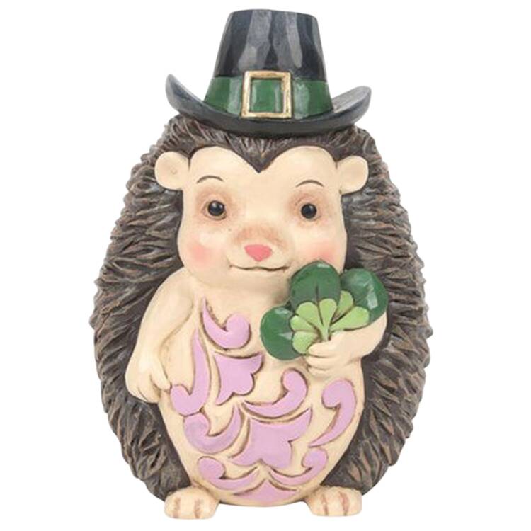 Irish Minis Mini Hedgehog Green Hat - Boxed