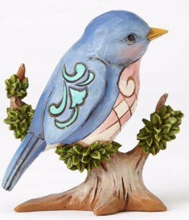 Garden Bird Minis Mini Bird On Branch - Boxed