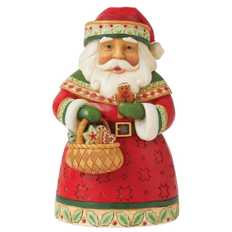 Pint-Sized Santas Christmas Cookies & Holiday Hearts - Boxed