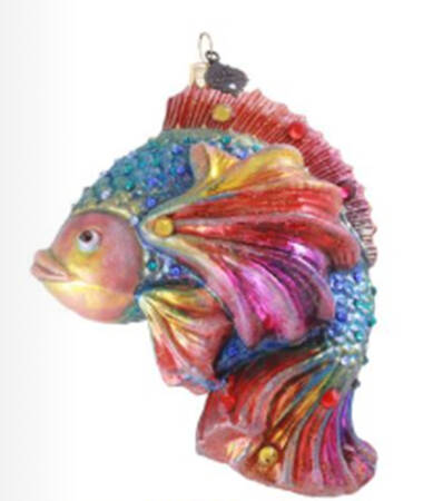 Coastal Ornament Collection Coastal Fish - With Box