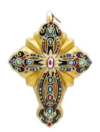 Holiday Ornament Collection Cross - Boxed