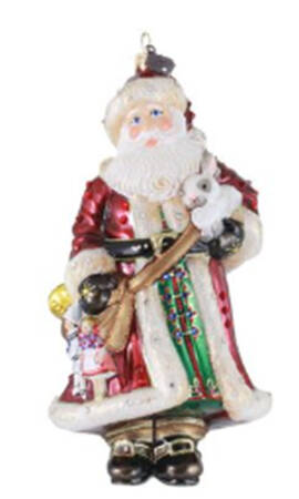 Holiday Ornament Collection Santa's Arm Full Of Gifts - Boxed