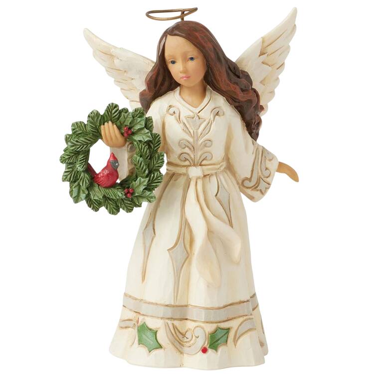 White Woodland Angels & Religious Winters Song - Boxed
