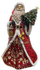 Holiday Decor Figurine Collection Sinterklass Santa Claus Container - Boxed