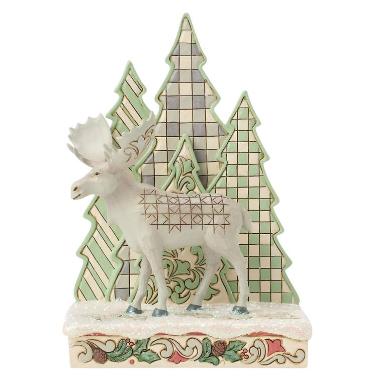 White Woodland Animals Frozen Forest - Boxed