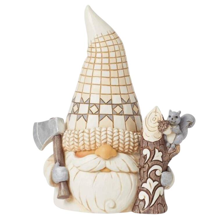 White Woodland Gnomes Timber Time! - Boxed
