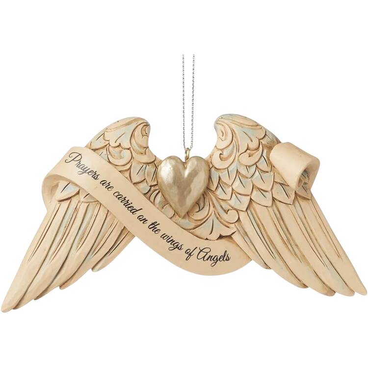 Heavenly Messengers Prayer Angel Wings  - Boxed