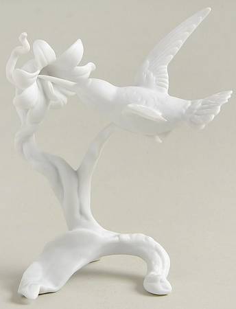 Birds Hummingbird-White Bisque - No Box