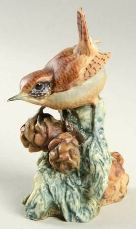 Birds Wren (Colored Bisque) - Boxed