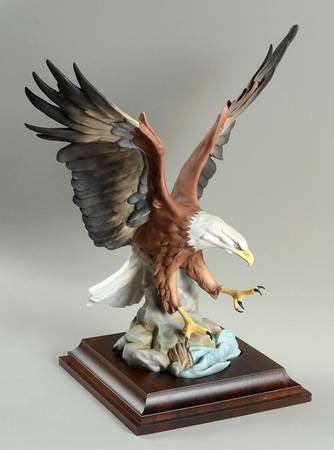 Birds Bald Eagle Xi- Colored - With Box