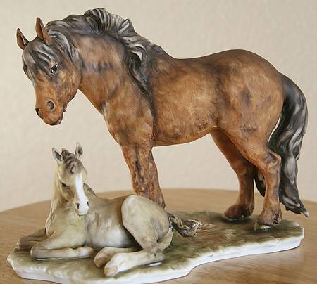 Horses Pony Group-Color - Boxed