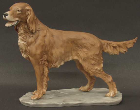 Dogs Irish Setter (Color Bisque) - Boxed