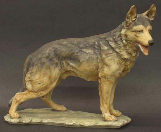 Dogs German Shepherd (Color Bisque) - Boxed