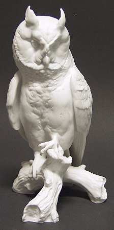 Birds Horned Owl-White - Boxed