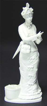 Victorian Ladies Elizabeth (White Bisque) - Boxed