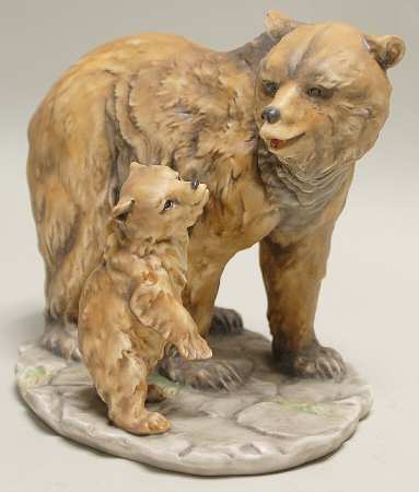 Bears Bear And Cub- Color - No Box