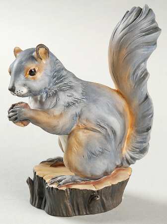 Wild Animals Squirrel (Colored Bisque) - Boxed