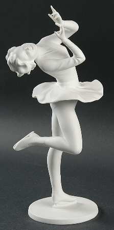 Sports Ice Skater-White Layback Spin - Boxed