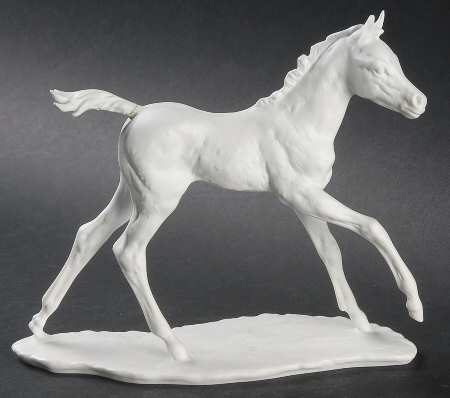 Horses Foal (White Bisque) - No Box