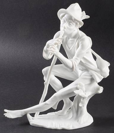 Old World Life Shepherd-White Bisque - No Box