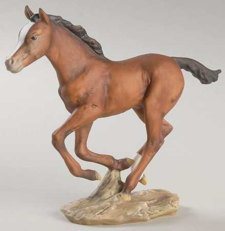 Horses Foal (Colored Bisque) - With Box