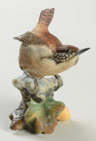 Birds Wren (Colored Bisque) - Boxed