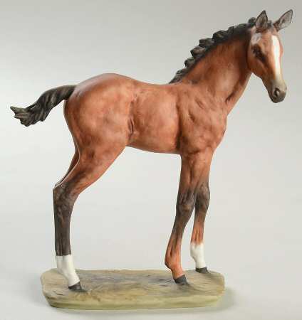 Horses Foal (Colored Bisque) - Boxed