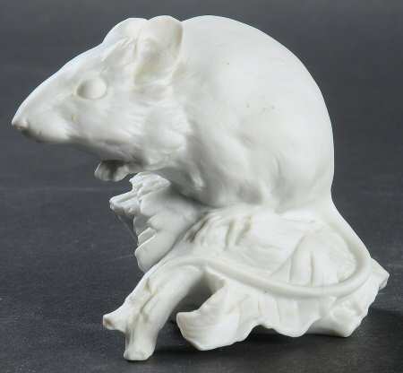 Farm Animals Mouse (White Bisque) - Boxed