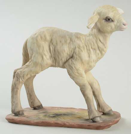 Farm Animals Lamb (Color Bisque) - Boxed