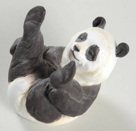 Bears Panda Bear (Colored Bisque) - Boxed