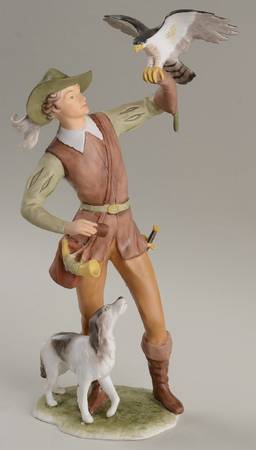 Old World Life Falconer (Color Bisque) - Boxed