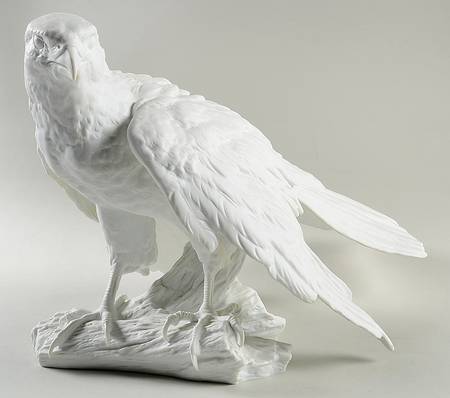 Birds Goshawk (White Bisque) - No Box