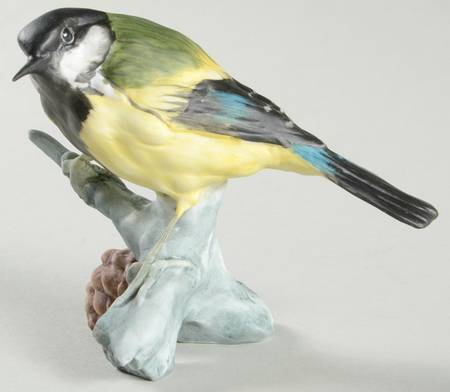 Birds Coal Tit (Colored Bisque) - Boxed