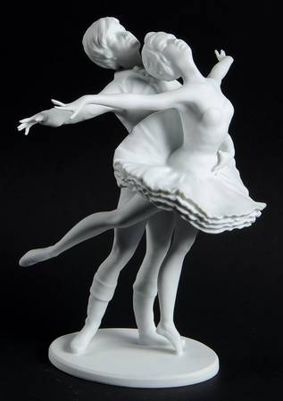 Ballet Swan Lake (White Bisque) - Boxed