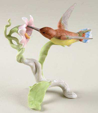 Birds Hummingbird (Colored Bisque) - With Box 53