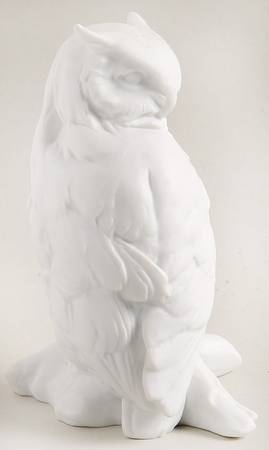 Birds Owl (White Bisque) - Boxed
