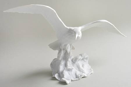 Birds Black Headed Gull-White Bisque - Boxed