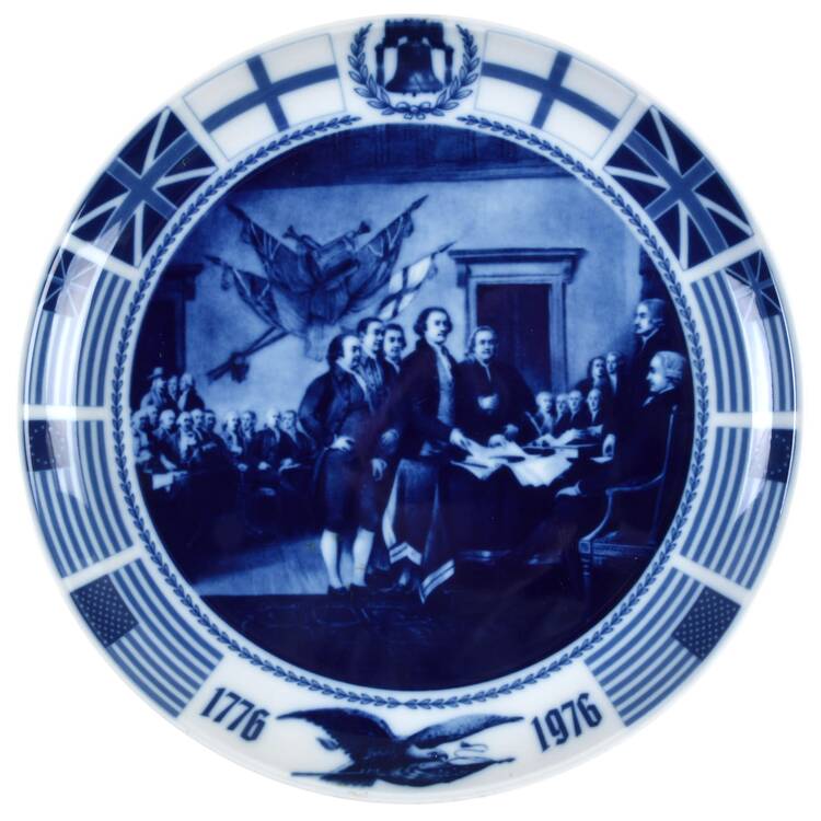 Kaiser Plate Declaration Of Independecnce - No Box