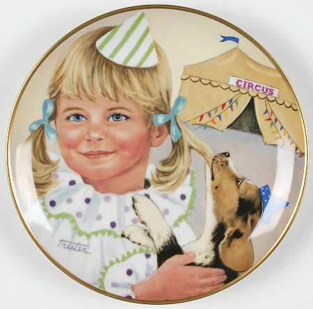 Little Clowns Pigtails And Puppies - Boxed