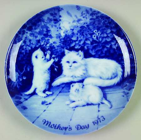 Mother's Day Plate Cats And Kittens - Boxed