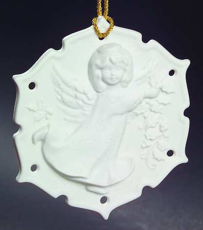 Hibel Holiday Snowflakes Holly Angel - Boxed