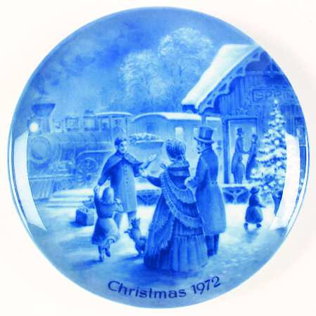 Kaiser Christmas Plate Coming Home For Christmas - Boxed