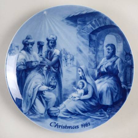 Kaiser Christmas Plate Most Holy Night - Boxed