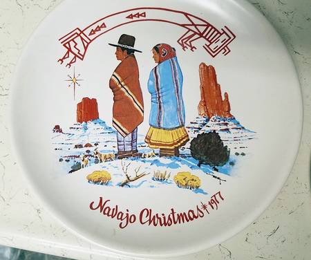 Navajo Christmas The Goat Herders - No Box by Kay Mallek