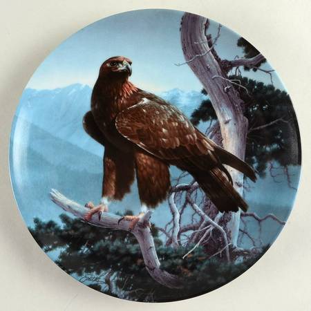 Majestic Birds of North America The Golden Eagle - Boxed