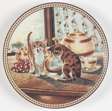 Pussyfooting Around Teatime Tabbies - Boxed